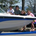 After trading in their Ski Nautique 196 - they wanted something a little bigger. A GREAT CHOICE!!